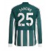 Tanie Strój piłkarski Manchester United Jadon Sancho #25 Koszulka Wyjazdowej 2023-24 Długie Rękawy